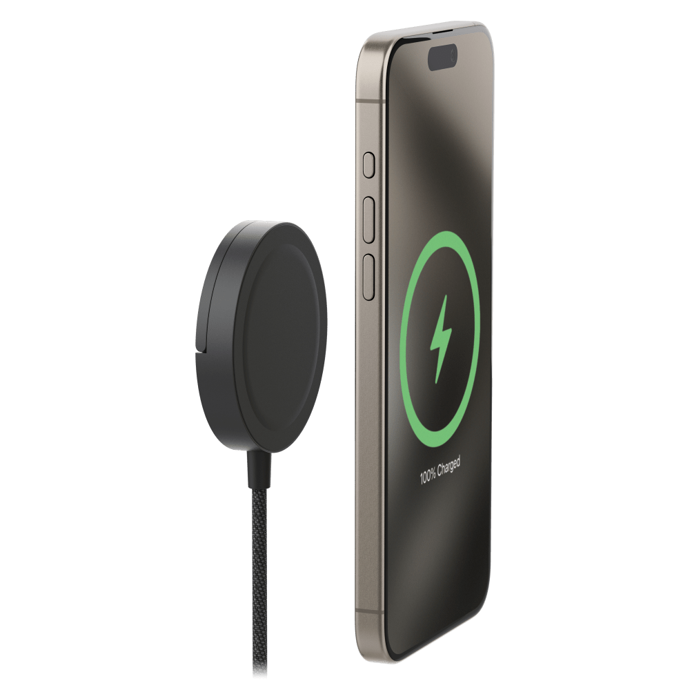 mophie Universal Qi2 Wireless Charging Pad with Kickstand by mophie