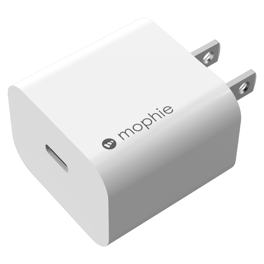 mophie 20W PD USB C Wall Charger White by mophie