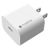 mophie 20W PD USB C Wall Charger White by mophie