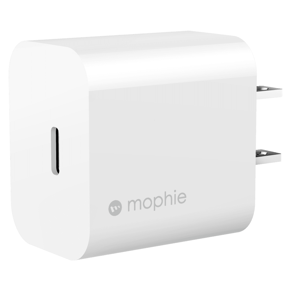 mophie 20W PD USB C Wall Charger White by mophie