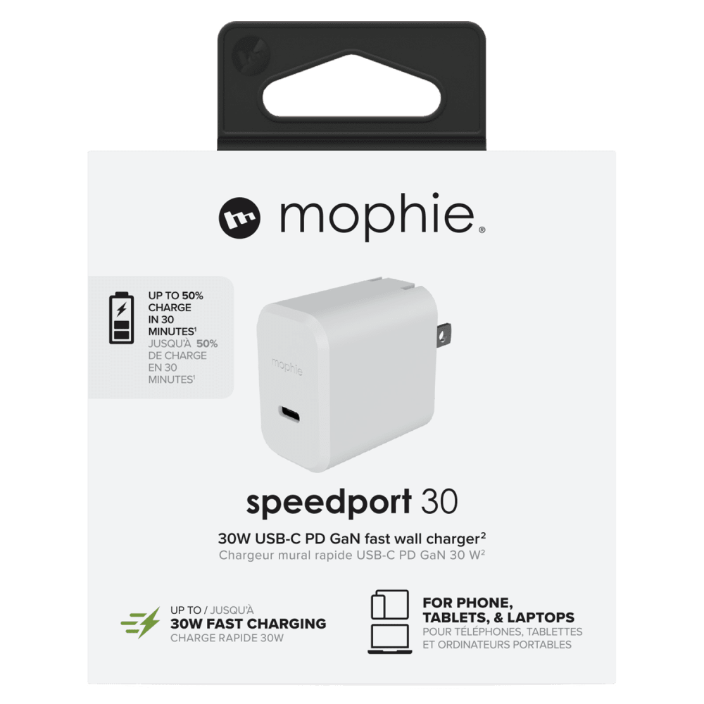 mophie 30W PD USB C GaN Wall Charger by mophie