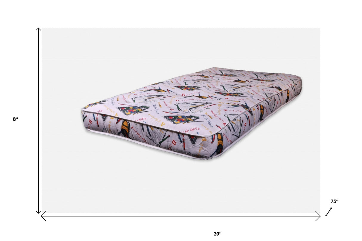 8" Crayon Double Foam Twin Mattress