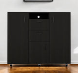 55" Black Two Drawer Dresser