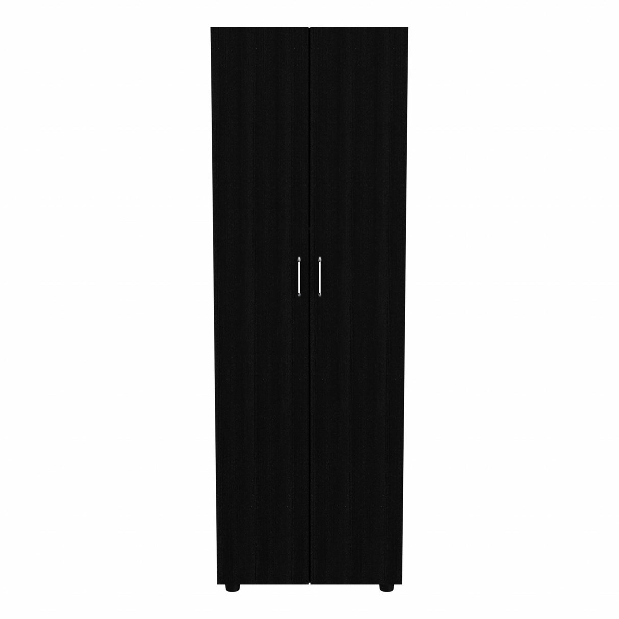 71" Black Tall Two Door Closet