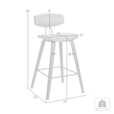 29" Low Back Bar Height Bar Chair