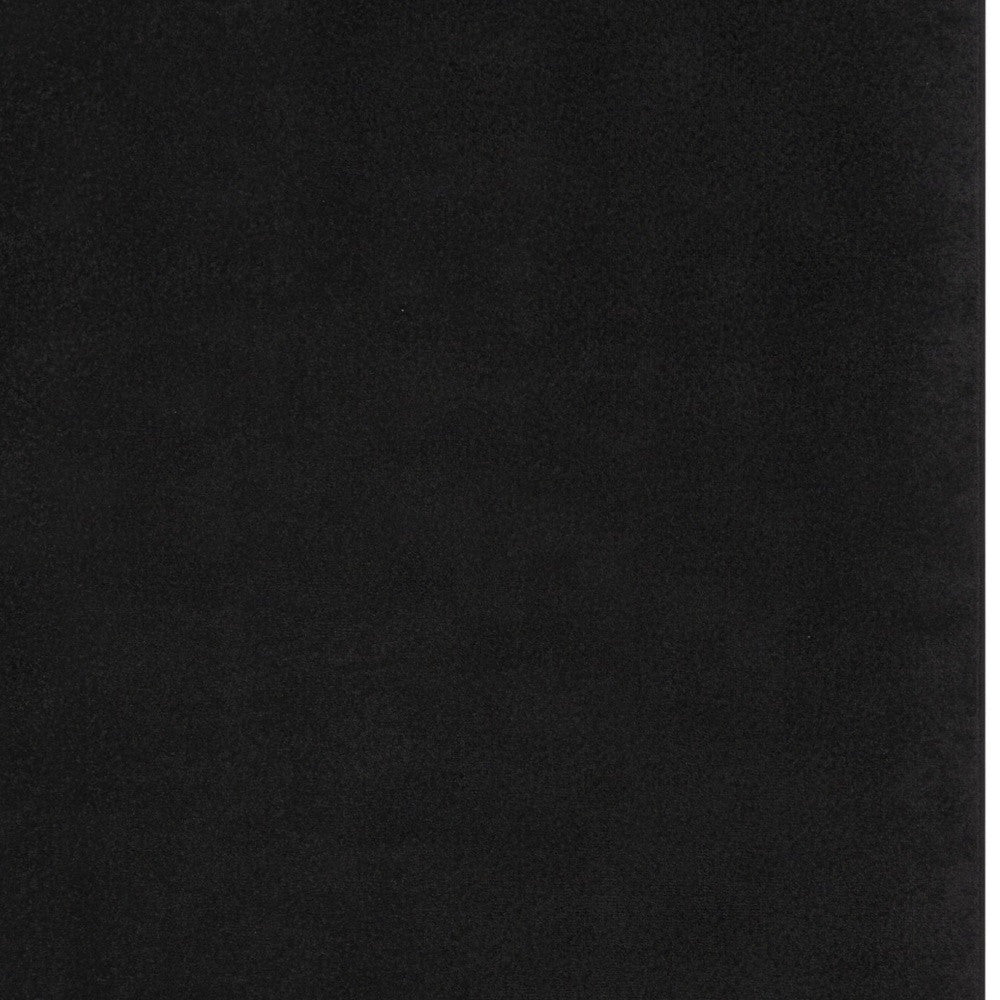 8' X 10' Black Stain Resistant Indoor Outdoor Area Rug