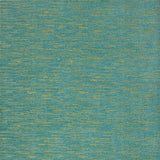 10' X 14' Blue And Green Striped Non Skid Indoor Outdoor Area Rug