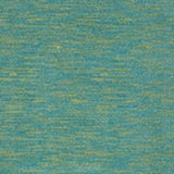 4' X 6' Blue And Green Striped Non Skid Indoor Outdoor Area Rug