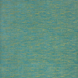 9' X 12' Blue And Green Striped Non Skid Indoor Outdoor Area Rug