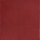 4' X 6' Brick Red Stain Resistant Indoor Outdoor Area Rug