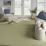 10' X 14' Green Non Skid Indoor Outdoor Area Rug