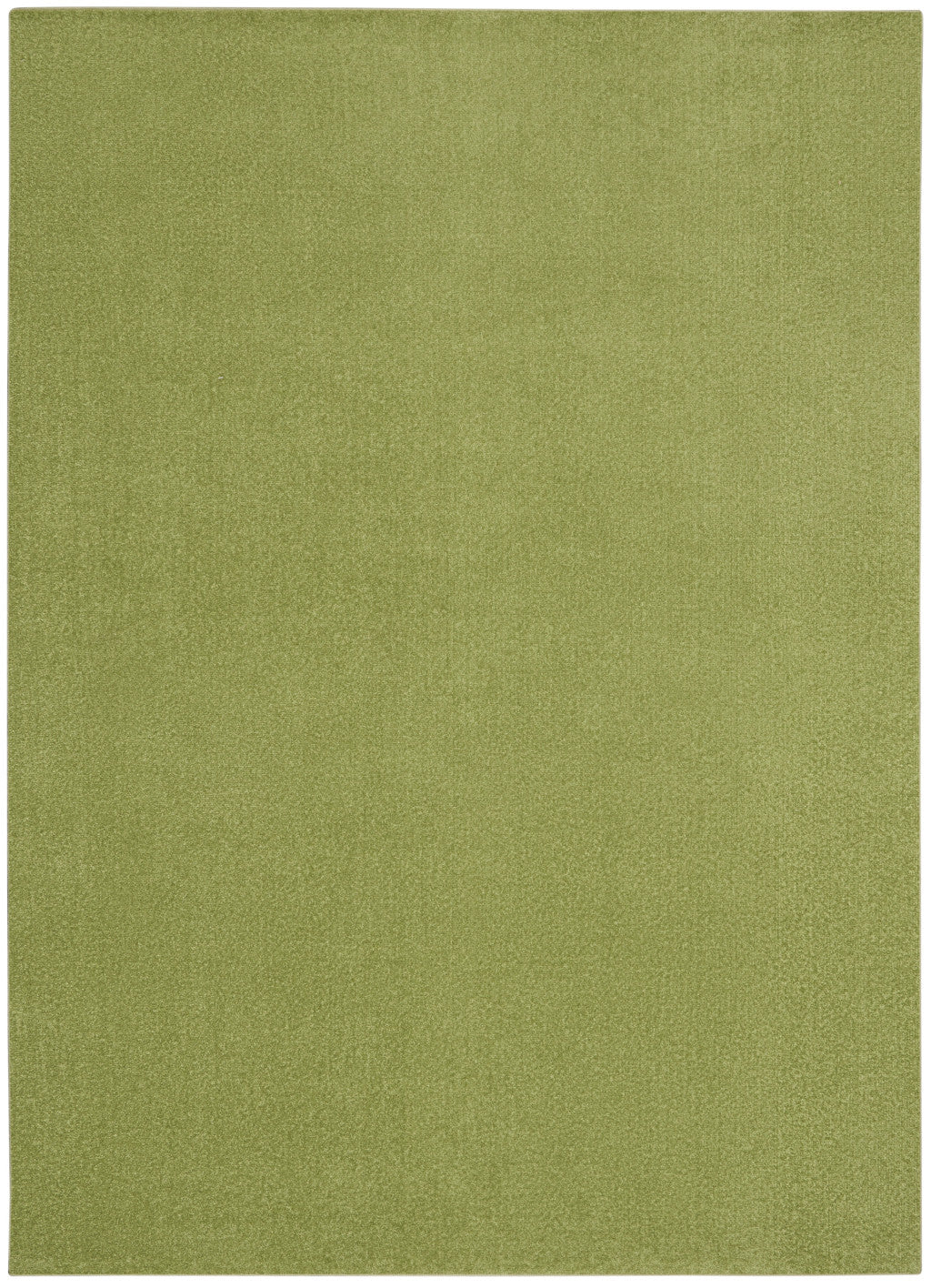 5' X 7' Green Non Skid Indoor Outdoor Area Rug