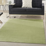 5' X 7' Green Non Skid Indoor Outdoor Area Rug