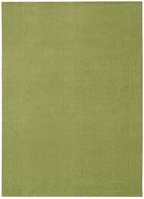 5' X 7' Green Non Skid Indoor Outdoor Area Rug