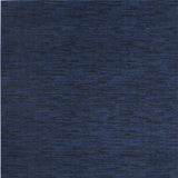 10' X 14' Midnight Blue Stain Resistant Indoor Outdoor Area Rug