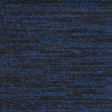 8' Midnight Blue Indoor Outdoor Runner Rug