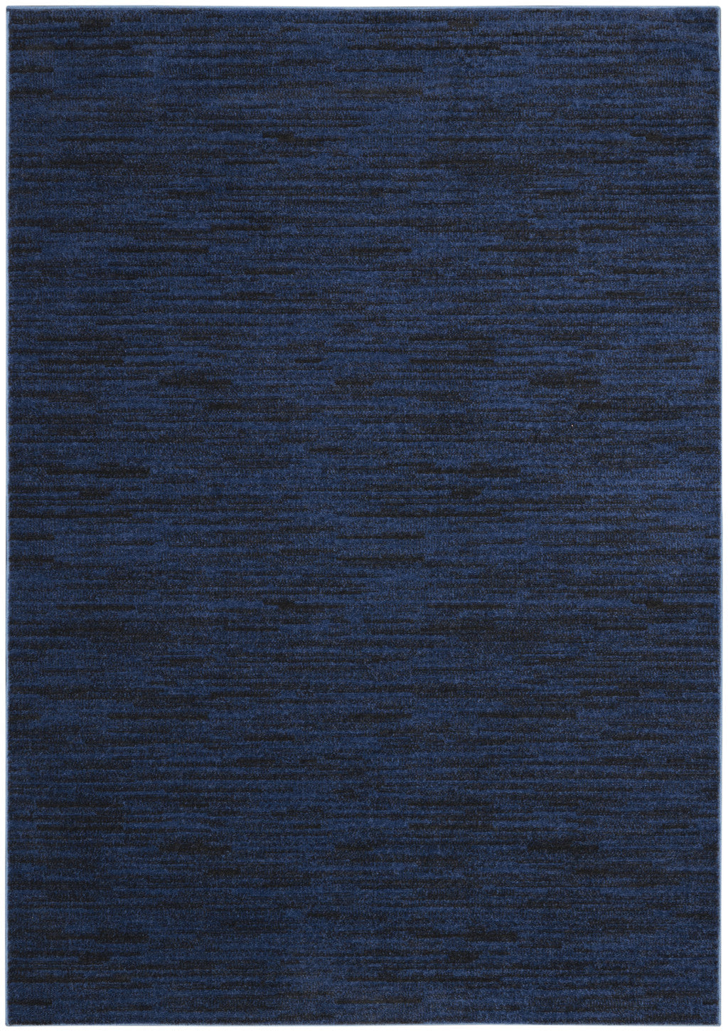 4' X 6' Midnight Blue Stain Resistant Indoor Outdoor Area Rug