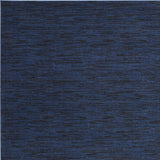 9' Midnight Blue Square Stain Resistant Indoor Outdoor Area Rug