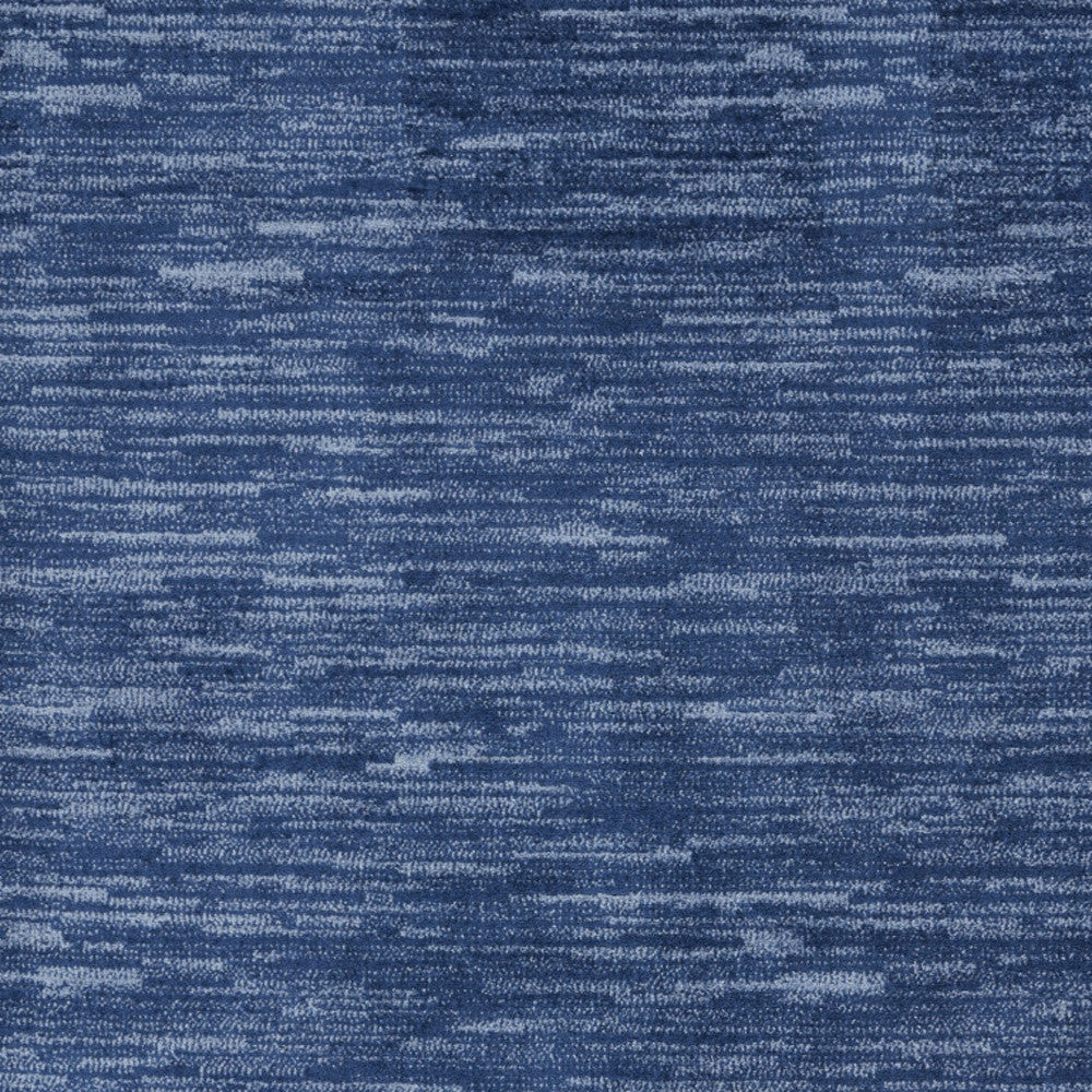 5' X 7' Blue Non Skid Indoor Outdoor Area Rug