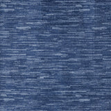 5' X 7' Blue Non Skid Indoor Outdoor Area Rug