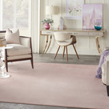 7' X 10' Pink Non Skid Indoor Outdoor Area Rug