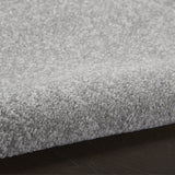 4' X 6' Silver Grey Non Skid Indoor Outdoor Area Rug