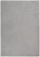 4' X 6' Silver Grey Non Skid Indoor Outdoor Area Rug