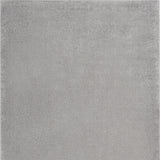 6' X 9' Silver Grey Indoor Outdoor Area Rug