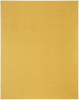 10' X 14' Yellow Non Skid Indoor Outdoor Area Rug