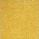 6' X 9' Yellow Indoor Outdoor Area Rug