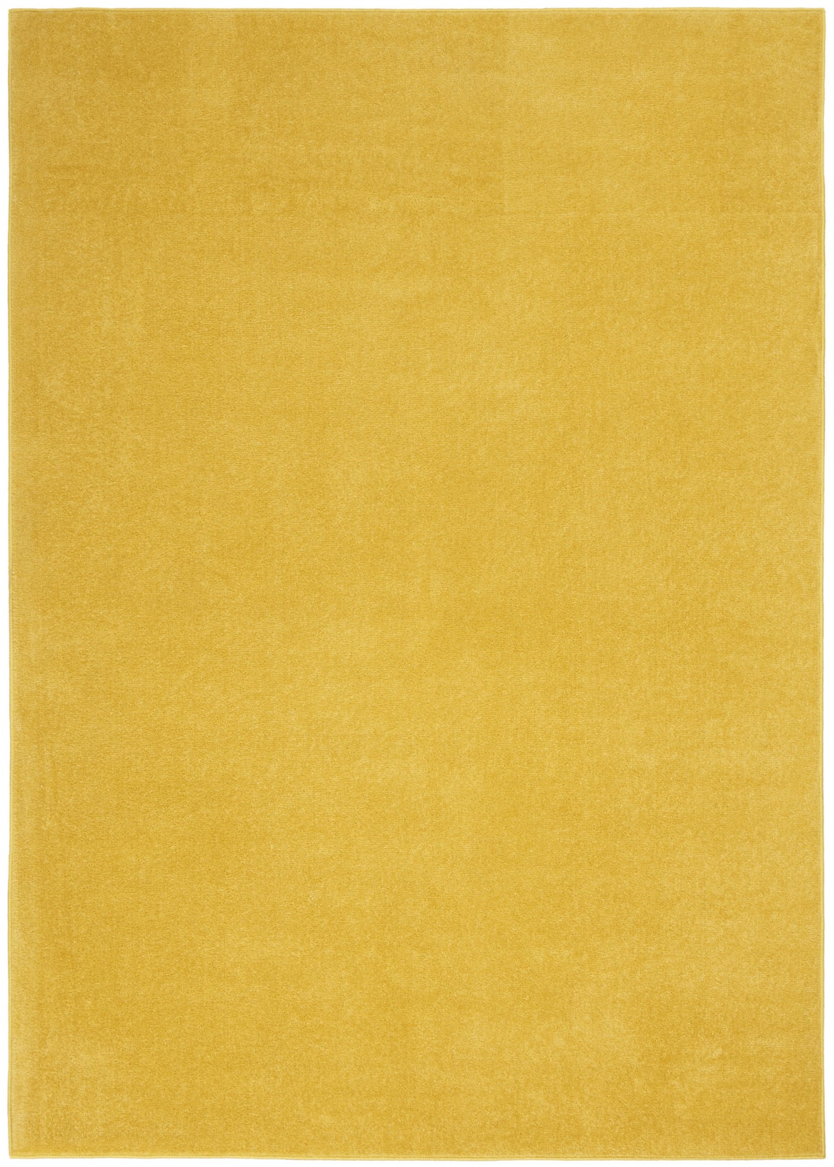 6' X 9' Yellow Indoor Outdoor Area Rug