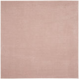 5' X 5' Pink Square Non Skid Indoor Outdoor Area Rug