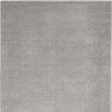 3' X 5' Silver Grey Non Skid Indoor Outdoor Area Rug