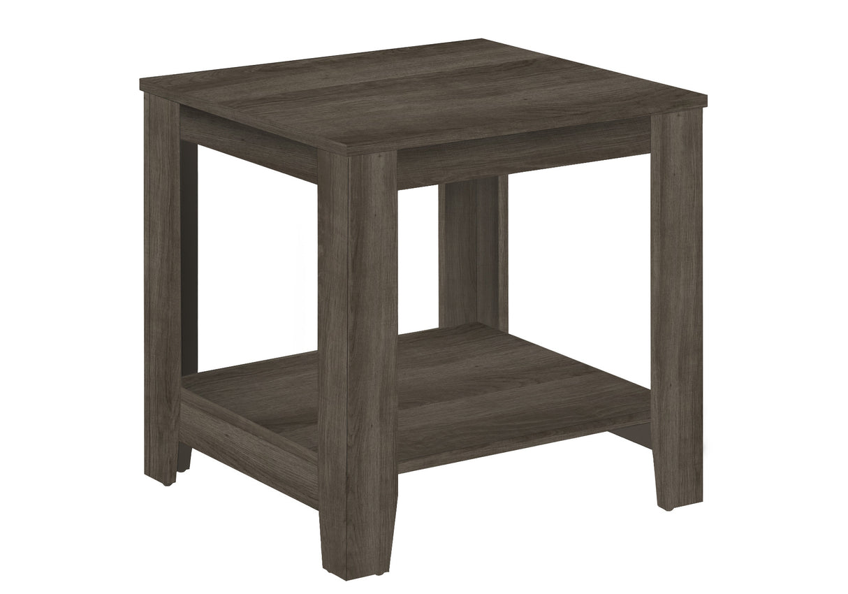 Set Of Three 42" Oak Rectangular Coffee Table With Three Shelves