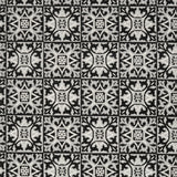 8' X 11' Black and White Geometric Non Skid Indoor Outdoor Area Rug