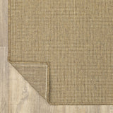 4' X 6' Tan Stain Resistant Indoor Outdoor Area Rug