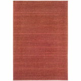 2' X 4' Red Stain Resistant Indoor Outdoor Area Rug