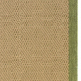 2' X 8' Beige Stain Resistant Indoor Outdoor Area Rug