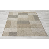 5' X 7' Gray Geometric Handmade Indoor Outdoor Area Rug