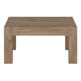 34" Gray Square Coffee Table