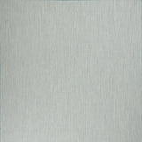 7' X 10' Aqua and Ivory Indoor Outdoor Area Rug