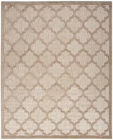 7' X 10' Beige Indoor Outdoor Area Rug