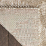 9' X 12' Beige Indoor Outdoor Area Rug