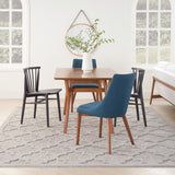 7' X 10' Gray Geometric Flatweave Area Rug