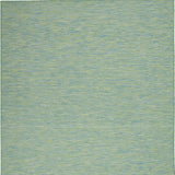 4' X 6' Blue Power Loom Area Rug