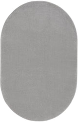 Gray Power Loom Area Rug