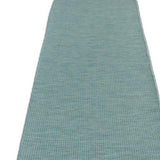 10' Aqua Power Loom Runner Rug