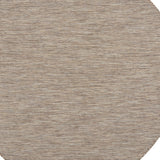 6' Beige Round Power Loom Area Rug