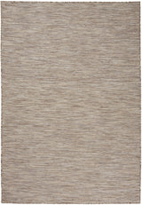 5' X 7' Beige Indoor Outdoor Area Rug