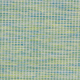 5' X 7' Blue and Green Indoor Outdoor Area Rug